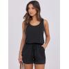 imageANRABESS Womens Rompers Casual Dressy Sleeveless One Piece Shorts Jumpsuit Loose 2025 Summer Vacation Outfits Clothes Black Medium