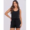 imageANRABESS Womens Rompers Casual Dressy Sleeveless One Piece Shorts Jumpsuit Loose 2025 Summer Vacation Outfits Clothes Black Medium
