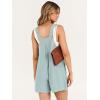imageANRABESS Womens Summer Casual Rompers Bib Short Overalls Loose Linen Jumpsuit Beach Outfits Travel Vacation ClothesLake Green