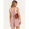 imageANRABESS Womens Summer Casual Rompers Bib Short Overalls Loose Linen Jumpsuit Beach Outfits Travel Vacation ClothesPink