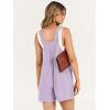 imageANRABESS Womens Summer Casual Rompers Bib Short Overalls Loose Linen Jumpsuit Beach Outfits Travel Vacation ClothesPurple