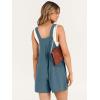 imageANRABESS Womens Summer Casual Rompers Bib Short Overalls Loose Linen Jumpsuit Beach Outfits Travel Vacation ClothesTeal