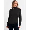 imageANRABESS Womens Turtleneck Long Sleeve Sweater Tops Casual Soft Knit Fit Lightweight Basic Pullover 2025 Fall Work OutfitsBlack