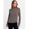 imageANRABESS Womens Turtleneck Long Sleeve Sweater Tops Casual Soft Knit Fit Lightweight Basic Pullover 2025 Fall Work OutfitsDark Taupe