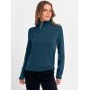 imageANRABESS Womens Turtleneck Long Sleeve Sweater Tops Casual Soft Knit Fit Lightweight Basic Pullover 2025 Fall Work OutfitsDark Teal