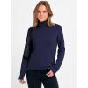 imageANRABESS Womens Turtleneck Long Sleeve Sweater Tops Casual Soft Knit Fit Lightweight Basic Pullover 2025 Fall Work OutfitsNavy Blue