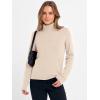 imageANRABESS Womens Turtleneck Long Sleeve Sweater Tops Casual Soft Knit Fit Lightweight Basic Pullover 2025 Fall Work OutfitsParchment