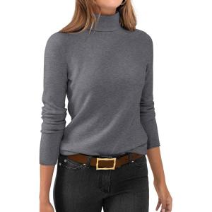 imageANRABESS Womens Turtleneck Long Sleeve Sweater Tops Casual Soft Knit Fit Lightweight Basic Pullover 2025 Fall Work OutfitsDeep Grey
