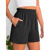 imageANRABESS Shorts for Women Summer Casual Elastic High Waisted Dressy Lounge Shorts Comfy Bottoms 2025 Beach Vacation ClothesBlack