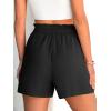 imageANRABESS Shorts for Women Summer Casual Elastic High Waisted Dressy Lounge Shorts Comfy Bottoms 2025 Beach Vacation ClothesBlack