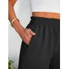 imageANRABESS Shorts for Women Summer Casual Elastic High Waisted Dressy Lounge Shorts Comfy Bottoms 2025 Beach Vacation ClothesBlack