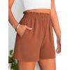 imageANRABESS Shorts for Women Summer Casual Elastic High Waisted Dressy Lounge Shorts Comfy Bottoms 2025 Beach Vacation ClothesCaramel