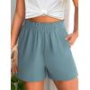 imageANRABESS Shorts for Women Summer Casual Elastic High Waisted Dressy Lounge Shorts Comfy Bottoms 2025 Beach Vacation ClothesLake