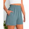 imageANRABESS Shorts for Women Summer Casual Elastic High Waisted Dressy Lounge Shorts Comfy Bottoms 2025 Beach Vacation ClothesLake