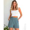 imageANRABESS Shorts for Women Summer Casual Elastic High Waisted Dressy Lounge Shorts Comfy Bottoms 2025 Beach Vacation ClothesLake