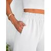 imageANRABESS Shorts for Women Summer Casual Elastic High Waisted Dressy Lounge Shorts Comfy Bottoms 2025 Beach Vacation ClothesWhite