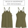 imageANRABESS Women Athletic Dress Summer Tennis Workout Active Sports Mini Romper Dress Built in Shorts Travel Vacation ClothesArmy Green