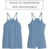 imageANRABESS Women Athletic Dress Summer Tennis Workout Active Sports Mini Romper Dress Built in Shorts Travel Vacation ClothesBlue