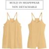 imageANRABESS Women Athletic Dress Summer Tennis Workout Active Sports Mini Romper Dress Built in Shorts Travel Vacation ClothesLight Yellow