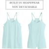 imageANRABESS Women Athletic Dress Summer Tennis Workout Active Sports Mini Romper Dress Built in Shorts Travel Vacation ClothesMint Green