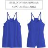 imageANRABESS Women Athletic Dress Summer Tennis Workout Active Sports Mini Romper Dress Built in Shorts Travel Vacation ClothesRoyal Blue