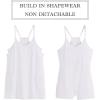 imageANRABESS Women Athletic Dress Summer Tennis Workout Active Sports Mini Romper Dress Built in Shorts Travel Vacation ClothesWhite