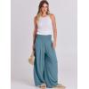 imageANRABESS Women Linen Palazzo Pants Summer Boho Wide Leg High Waist Casual Lounge Pant 2025 Beach Travel Vacation OutfitsLake