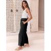 imageANRABESS Women Linen Pants Casual Loose High Waist Boho Wide Leg Cropped Palazzo Beach Pants Summer Outfits 2025 TrendyBlack