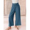 imageANRABESS Women Linen Pants Casual Loose High Waist Boho Wide Leg Cropped Palazzo Beach Pants Summer Outfits 2025 TrendyLake Blue
