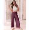 imageANRABESS Women Linen Pants Casual Loose High Waist Boho Wide Leg Cropped Palazzo Beach Pants Summer Outfits 2025 TrendyPurple