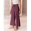 imageANRABESS Women Linen Pants Casual Loose High Waist Boho Wide Leg Cropped Palazzo Beach Pants Summer Outfits 2025 TrendyPurple