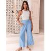 imageANRABESS Women Linen Pants Casual Loose High Waist Boho Wide Leg Cropped Palazzo Beach Pants Summer Outfits 2025 TrendySky