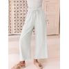 imageANRABESS Women Linen Pants Casual Loose High Waist Boho Wide Leg Cropped Palazzo Beach Pants Summer Outfits 2025 TrendyWhite
