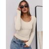 imageANRABESS Women Long Sleeve Crop Tops Scoop Neck Ribbed Knit Tight Slim Fit 2025 Fall Going Out Sexy TShirts Basic Tee ShirtsBeige
