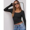 imageANRABESS Women Long Sleeve Crop Tops Scoop Neck Ribbed Knit Tight Slim Fit 2025 Fall Going Out Sexy TShirts Basic Tee ShirtsBlack