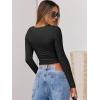 imageANRABESS Women Long Sleeve Crop Tops Scoop Neck Ribbed Knit Tight Slim Fit 2025 Fall Going Out Sexy TShirts Basic Tee ShirtsBlack