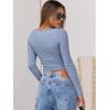 imageANRABESS Women Long Sleeve Crop Tops Scoop Neck Ribbed Knit Tight Slim Fit 2025 Fall Going Out Sexy TShirts Basic Tee ShirtsBlue