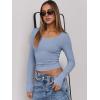 imageANRABESS Women Long Sleeve Crop Tops Scoop Neck Ribbed Knit Tight Slim Fit 2025 Fall Going Out Sexy TShirts Basic Tee ShirtsBlue