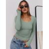 imageANRABESS Women Long Sleeve Crop Tops Scoop Neck Ribbed Knit Tight Slim Fit 2025 Fall Going Out Sexy TShirts Basic Tee ShirtsLight Green