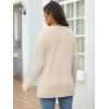 imageANRABESS Women Long Sleeve Shirts Business Casual Tunic Tops Fall Lightweight Sweaters Dressy Blouses 2025 Fashion OutfitsBeige