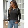 imageANRABESS Women Long Sleeve Shirts Business Casual Tunic Tops Fall Lightweight Sweaters Dressy Blouses 2025 Fashion OutfitsBlack
