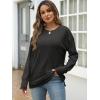 imageANRABESS Women Long Sleeve Shirts Business Casual Tunic Tops Fall Lightweight Sweaters Dressy Blouses 2025 Fashion OutfitsBlack
