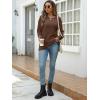 imageANRABESS Women Long Sleeve Shirts Business Casual Tunic Tops Fall Lightweight Sweaters Dressy Blouses 2025 Fashion OutfitsBrown