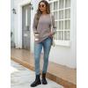 imageANRABESS Women Long Sleeve Shirts Business Casual Tunic Tops Fall Lightweight Sweaters Dressy Blouses 2025 Fashion OutfitsCoffee