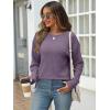 imageANRABESS Women Long Sleeve Shirts Business Casual Tunic Tops Fall Lightweight Sweaters Dressy Blouses 2025 Fashion OutfitsDark Purple