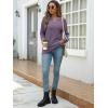imageANRABESS Women Long Sleeve Shirts Business Casual Tunic Tops Fall Lightweight Sweaters Dressy Blouses 2025 Fashion OutfitsDark Purple