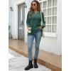 imageANRABESS Women Long Sleeve Shirts Business Casual Tunic Tops Fall Lightweight Sweaters Dressy Blouses 2025 Fashion OutfitsGreen