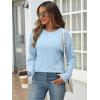 imageANRABESS Women Long Sleeve Shirts Business Casual Tunic Tops Fall Lightweight Sweaters Dressy Blouses 2025 Fashion OutfitsLight Blue