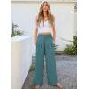imageANRABESS Women Palazzo Pants Summer Flowy Wide Leg High Waist Lounge Trousers with Pockets 2025 Casual Beach Vacation OutfitsLake