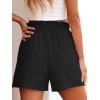 imageANRABESS Women Summer Casual Shorts Elastic High Waisted Wide Leg Cute Dressy Beach Shorts 2025 Fashion Vacation OutfitsBlack